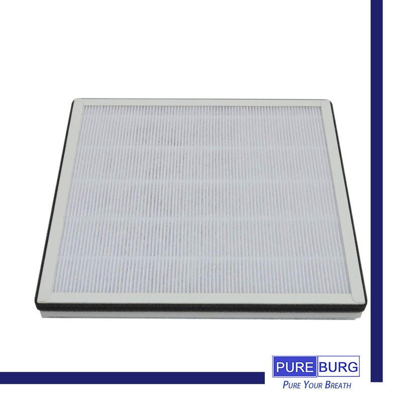 PUREBURG Vital 100-RF Replacement Filter Compatible with LEVOIT Vital 100 Air Purifier,2-Pack H13 HEPA 4-Stage Filtration Activated Carbon 2-IN-1 Air Clean Dust VOCs - Image 5